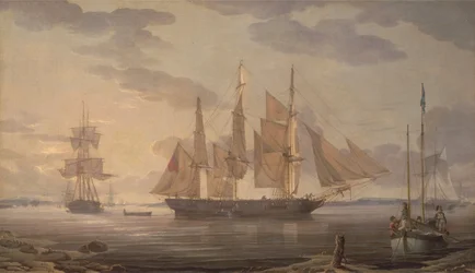 Navios no porto